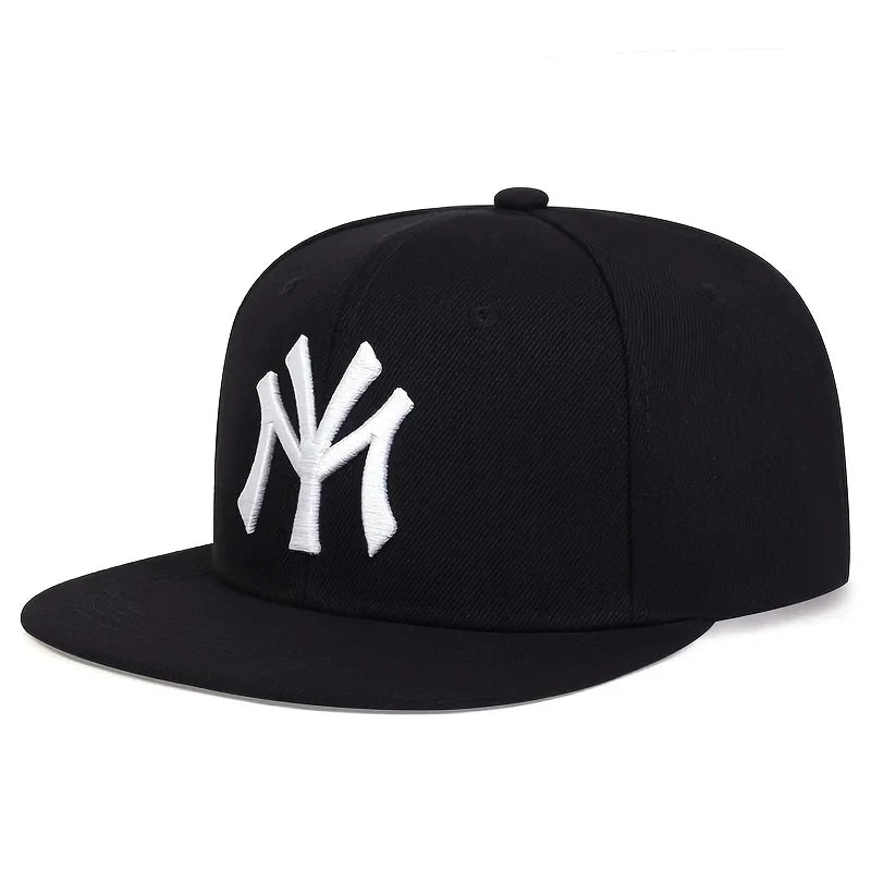 Unisex Letter Embroidery Hip-hop Hats Spring Autumn Outdoor Adjustable Casual Baseball Caps Trucker Caps Sunscreen Hat