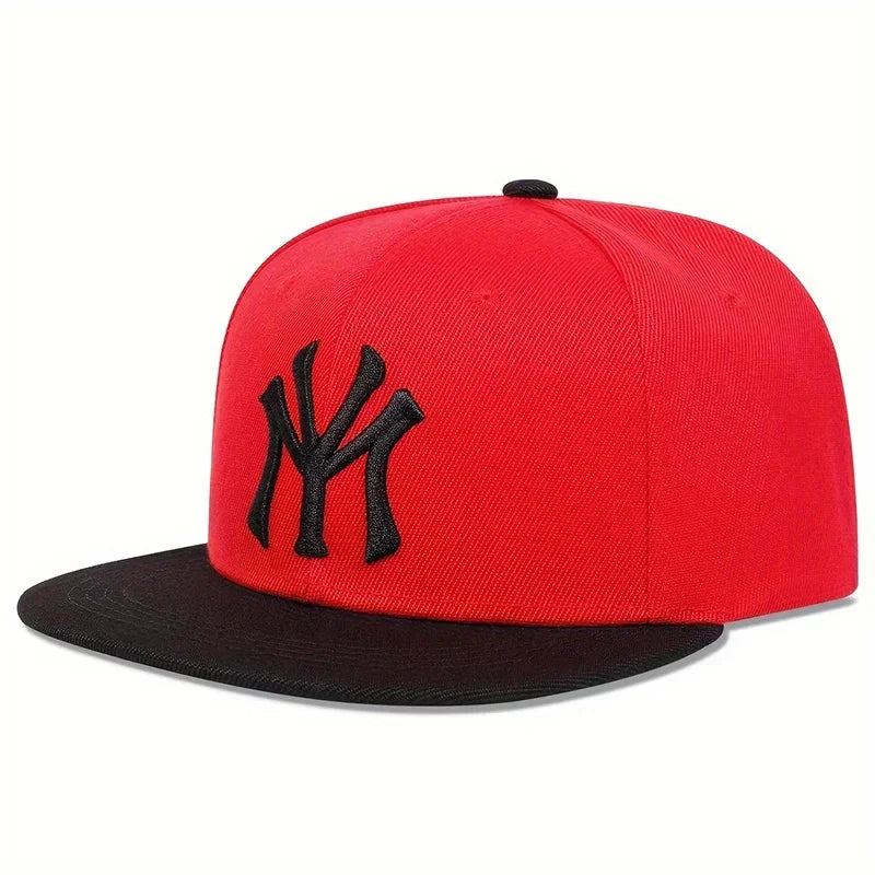 Unisex Letter Embroidery Hip-hop Hats Spring Autumn Outdoor Adjustable Casual Baseball Caps Trucker Caps Sunscreen Hat