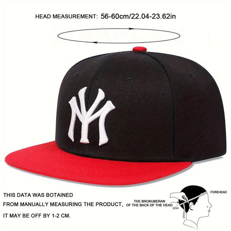Unisex Letter Embroidery Hip-hop Hats Spring Autumn Outdoor Adjustable Casual Baseball Caps Trucker Caps Sunscreen Hat