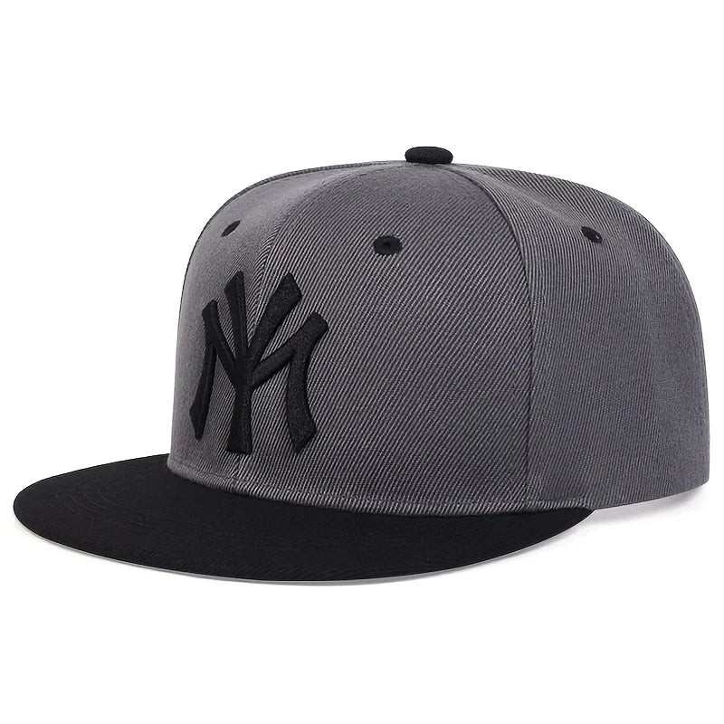 Unisex Letter Embroidery Hip-hop Hats Spring Autumn Outdoor Adjustable Casual Baseball Caps Trucker Caps Sunscreen Hat